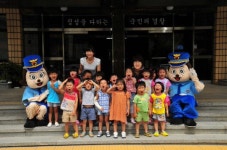 [포토뉴스]태백경찰서 어린이 교통안전교육
