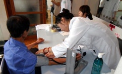 [포토뉴스]한국의학도클럽 의료봉사단 의료봉사