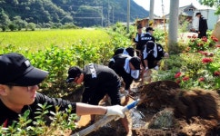 [원주]추석 연휴 기습 폭우 피해복구 지원 이어져
