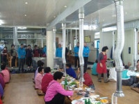 [포토뉴스]마을노인 식사 대접