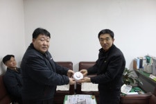 [포토뉴스]원주 만도1공장 단독경보형감지기 50개 기증
