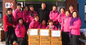 [포토뉴스]화암면생활개선회 경로당 위문