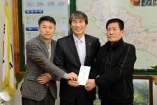 [포토뉴스](주)코아 장학금 기탁