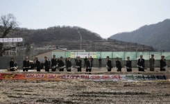 [포토뉴스]삼척 광산 진·규폐 근로자 복지센터 기공식
