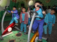 [포토뉴스]석화초등학교 녹색성장 체험행사
