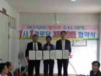 [포토뉴스]한전 태백지점-혈동경로당 자매결연