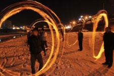 [포토뉴스]정월대보름 쥐불놀이 `액운 물렀거라