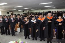 [포토뉴스]한중대 학위수여식