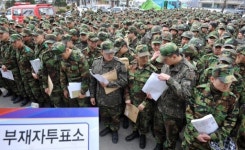 [포토뉴스]군복무 중에도 소중한 한표