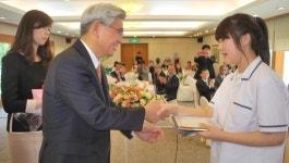 “자신의 분야서 더욱 정진하세요”