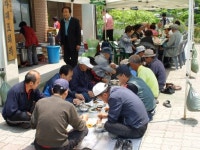 [포토뉴스]석사2지구아파트 노인잔치