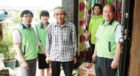 [포토뉴스]영월우체국 생필품 전달