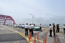 [속초]설악·금강대교 21일 임시개통 교통안전시설물 일제점검 실시