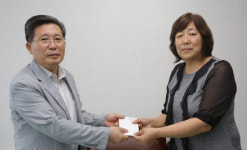 [포토뉴스]건백산업 가스폭발 피해자 돕기 성금 기탁