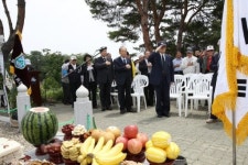 [포토뉴스]고원 반공청년 전몰유격대원 위령제