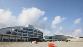 [포토뉴스]강릉 녹색도시 체험센터 마무리 공사 한창