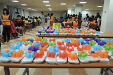 [포토뉴스]송편빚기 봉사활동