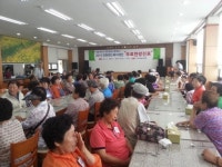 [정선]폐광지 노인들 건강지킴이 `한방캠프 인기