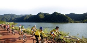 [화천]호수 위로 씽씽 환상의 자전거 도로