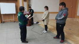 [포토뉴스]민주연합노조 도청지부 장학금 전달