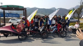 [춘천]“이게 기차야 자전거야?”