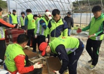 [포토뉴스]속초우체국 농가 돕기