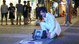[춘천]광복절 행사 거리 뮤지컬로 출발