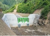 [홍천]홍천군 20억 투입 사방댐 설치