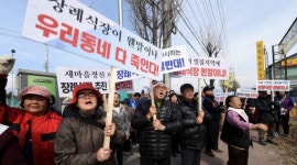 [춘천]`예식장 → 장례식장 대립 장기화 조짐