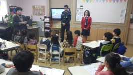 [포토뉴스]속초경찰 어린이 교통안전교육