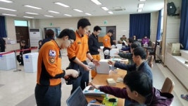 [포토뉴스]홍천소방서 직원들