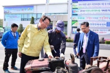 [포토뉴스]올해 첫 이동군수실 운영