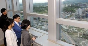 [원주]127m 옥상정원서 원주 시내 한 눈에
