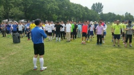 [포토뉴스]재경강릉고동문회 축구대회