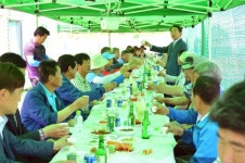 [포토뉴스]둔내면이장협의회 단합대회