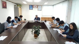 [포토뉴스]고윤화 기상청장 춘천기상대 방문