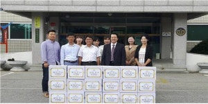 [포토뉴스]철원 하나님의교회 라면 기탁