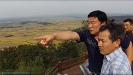 [철원]북녘땅 한눈에…소이산 녹색길 인기