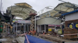 [홍천]시장 현대화사업 지연 상인들 분통