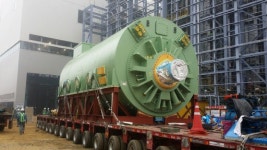 [춘천]제너레이터 안착…발전소 내년 7월 가동