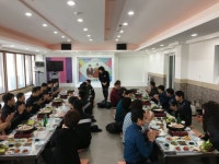 [포토뉴스]평창경찰서 의경대원과 오찬