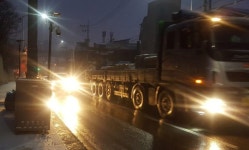[춘천]834km에 41대 투입…결빙사고 `0건