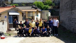 부산진구노인복지관삐까번쩍크리닝 | [포토뉴스]위기대상가구 방문 봄맞이 대청소