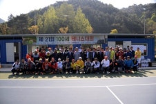[포토뉴스]화천 100세 테니스대회
