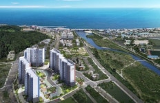 동해바다·설악산 조망 190세대 중소형 아파트
