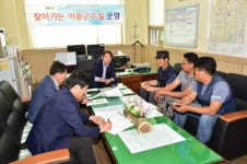 [포토뉴스]서원면 찾은 이동군수실