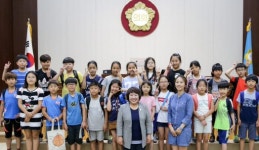 [포토뉴스]구곡초교 시의회 현장학습