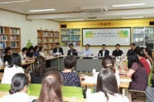 [포토뉴스]한글교육 책임제 현장 방문
