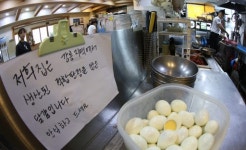 [`살충제 계란 파문]`강원산 계란 철원 2곳 이외 모두 안전
