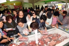 [포토뉴스]치악산 한우 구입 열풍